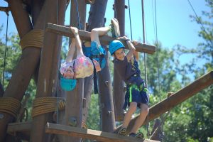 Camp Pinnacle adventure park ropes course