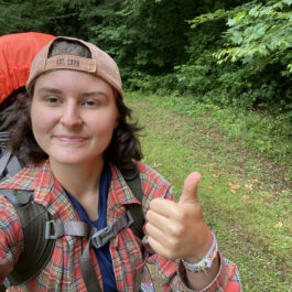 camp counselor backpacking