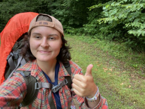 camp counselor backpacking