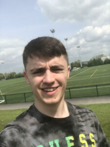 boy taking selfie